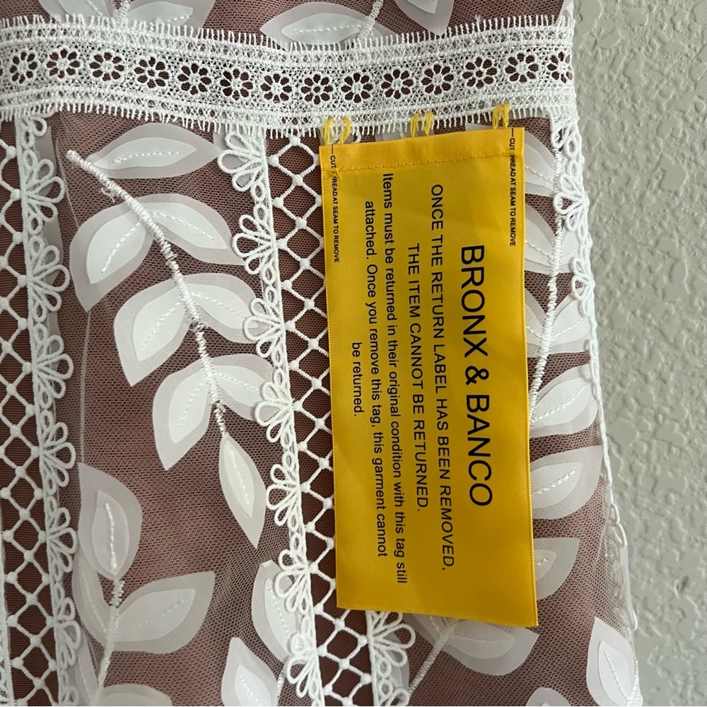 Bronx and Banco White Saba Blanc Midi Size US 6/M NWT - Picture 3 of 11